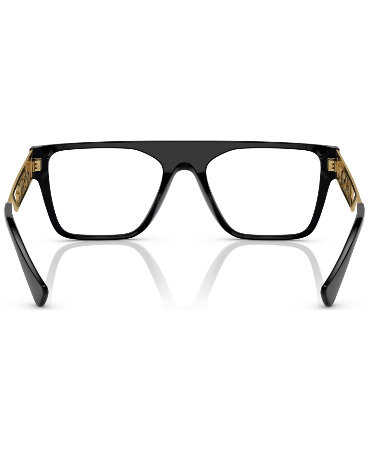 Versace Men's Rectangle Eyeglasses, Ve3326u55-o In Black