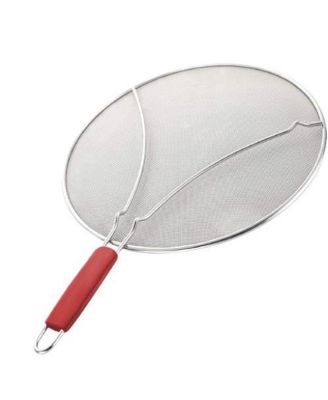 Large Splatter Screen for Frying Pan (13") - Stainless Steel Grease Splatter  Guard for Frying Pan