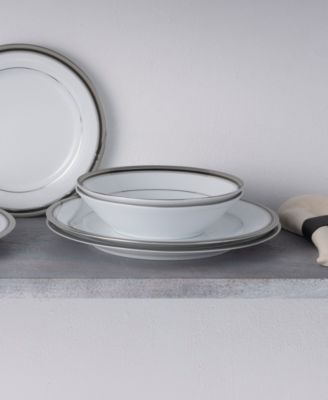 Austin Platinum Set of 4 Soup Bowls, 7.50", 12 oz.