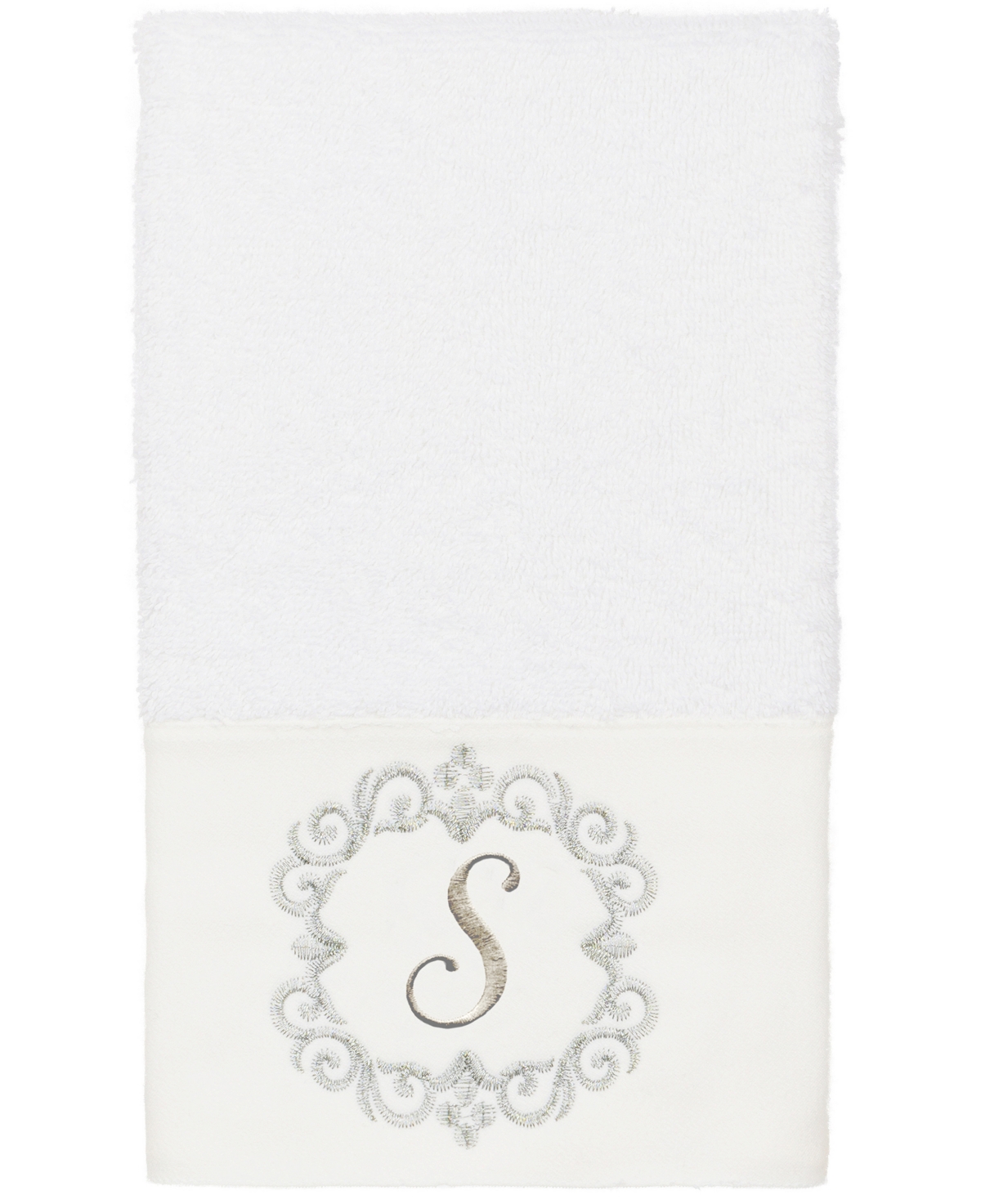Linum Home Turkish Cotton Monica Embellished Towel 3 Piece Set