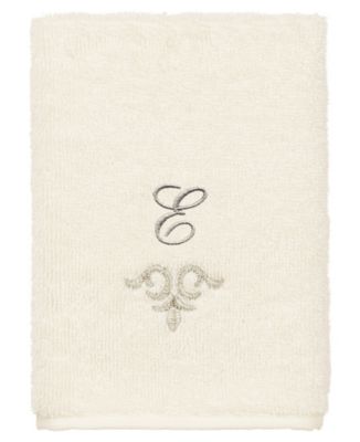 Turkish Cotton Monica Embellished Towel 3 Piece Set - Cream