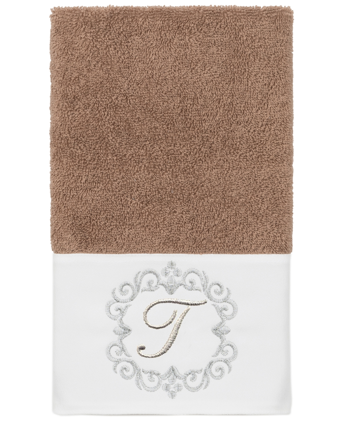 Linum Home Turkish Cotton Monica Embellished Towel 3 Piece Set
