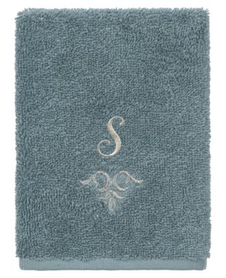 Turkish Cotton Monica Embellished Towel 3 Piece Set - Teal