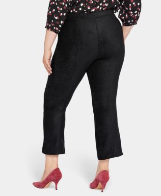 Plus Size Slim Bootcut Pull-On Pants