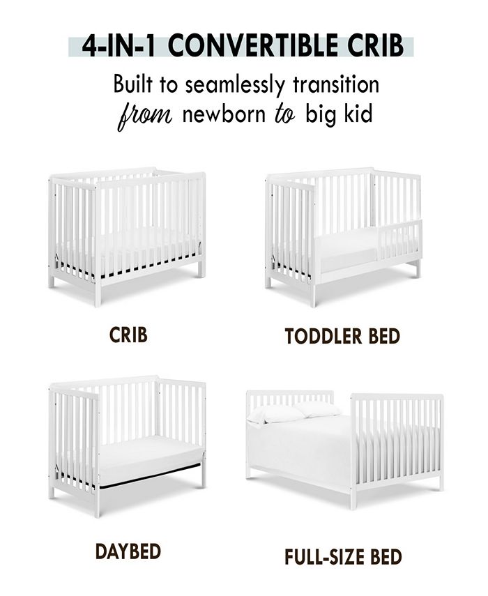 Carter's by DaVinci Colby 4in1 LowProfile Convertible Crib Macy's