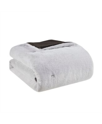 Sawyer Faux-Fur 3-Pc. Comforter Set, Full/Queen