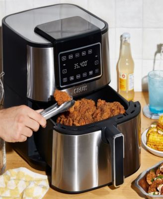Crux 8-Qt. Air Fryer Digital - Macy's