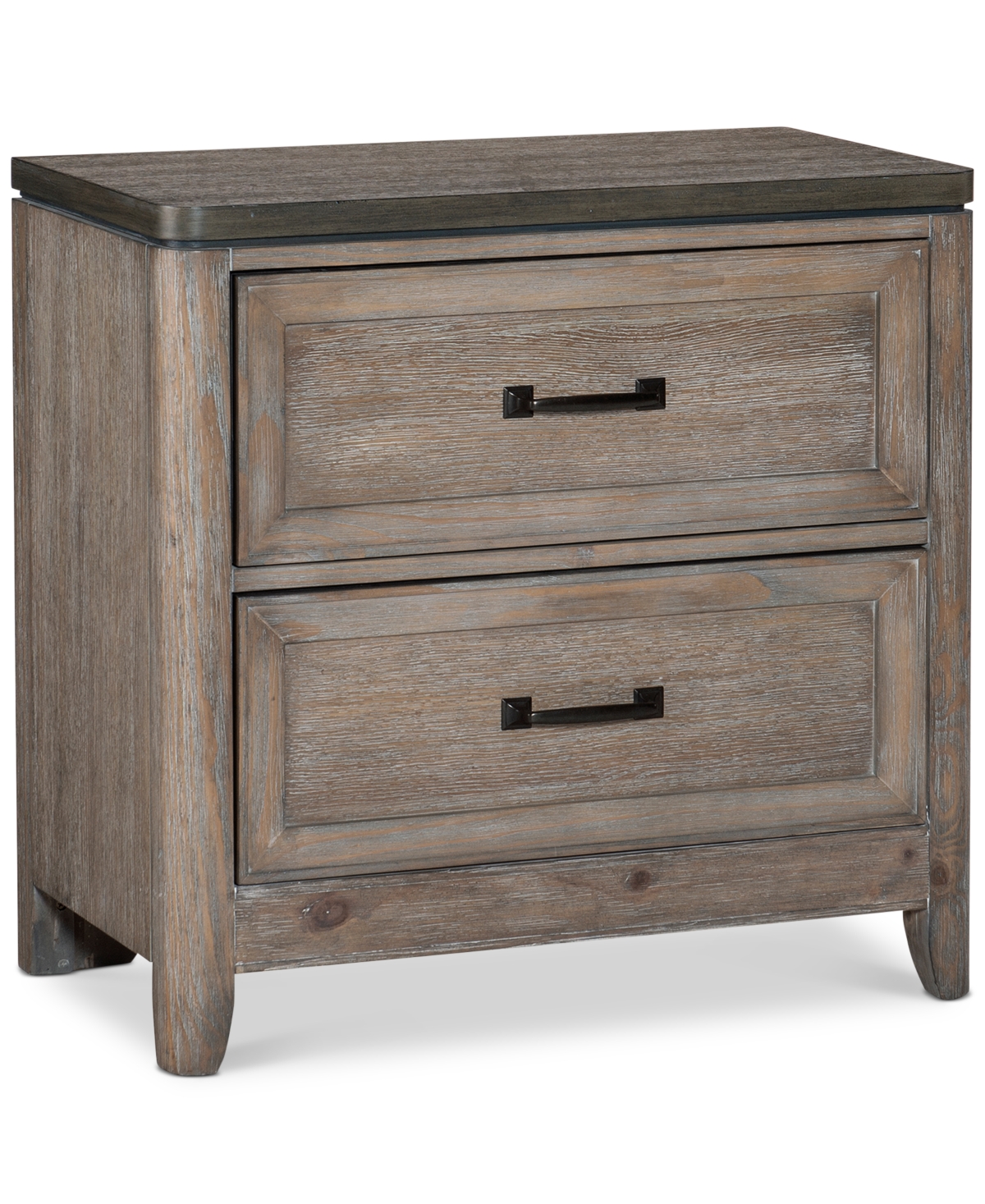 Homelegance Aveline Nightstand With Power Outlets In Multi
