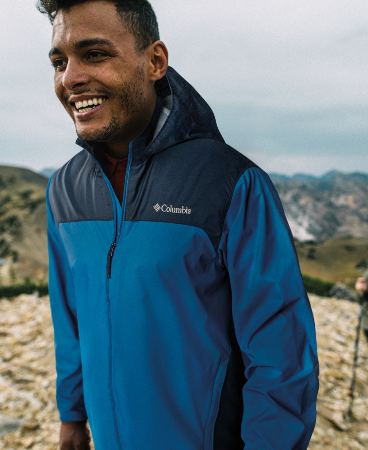 Columbia Men's Glennaker Lake Rain Jacket - Navy