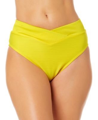 Salt + Cove - Juniors' Mint Spark Variegated Ribbed Bikini Bottoms, Created for Macy's
