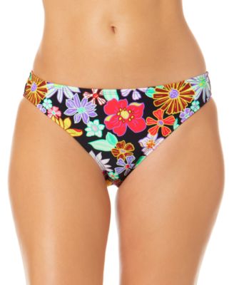 Salt + Cove - Juniors' Floral-Print Hipster Bikini Bottoms, Created for Macy's
