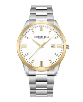 Kenneth cole outlets new york Silver watches for men