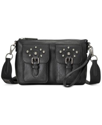 Lauren Ralph Lauren - Studded Leather Medium Noa Crossbody