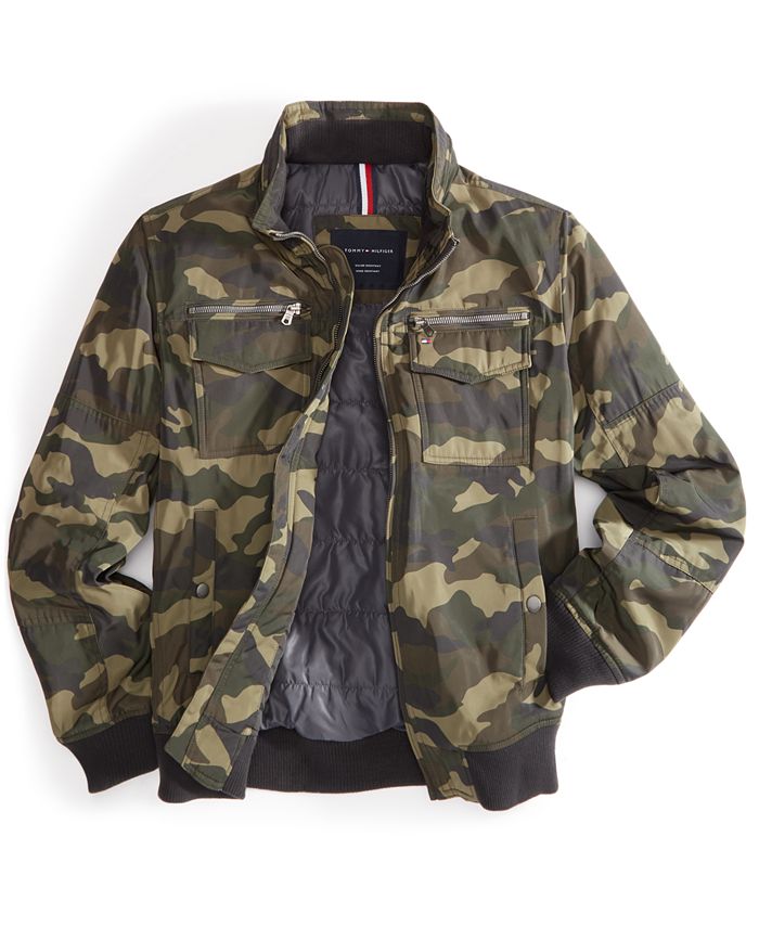 Tommy Hilfiger Men's FourPocket Filled Performance Bomber Jacket