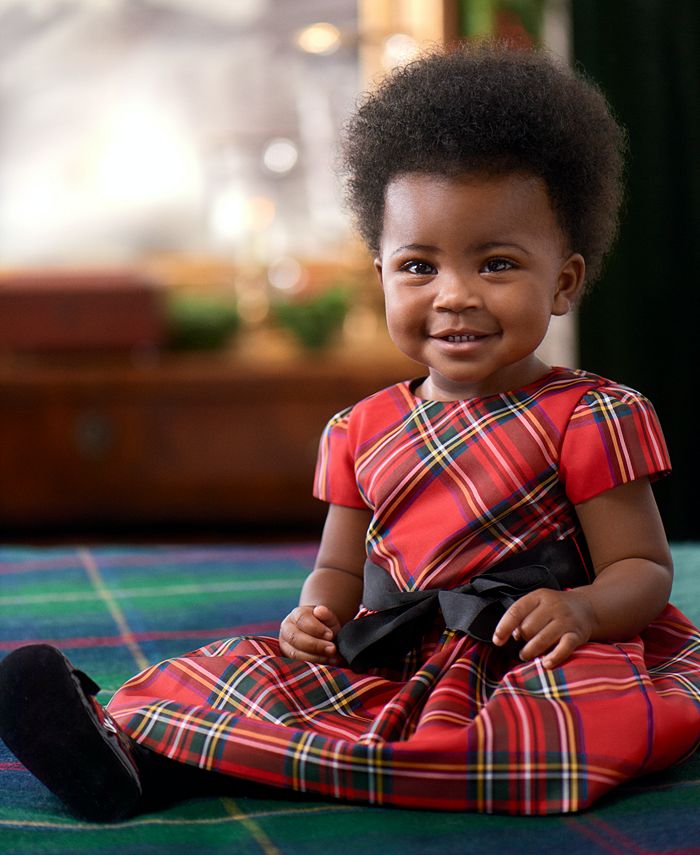 Polo Ralph Lauren Baby Girls Plaid Fit and Flare Dress and Bloomer, 2 Piece  Set & Reviews - Dresses - Kids - Macy's