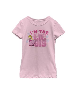 Nintendo Girl's Princess Peach Lil' Sis Child T-Shirt & Reviews - Shirts &  Tops - Kids - Macy's