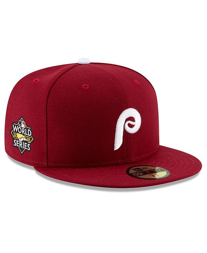 New Era Men's Red Philadelphia Phillies 2022 World Series Side Patch  59FIFTY Fitted Hat - Macy's