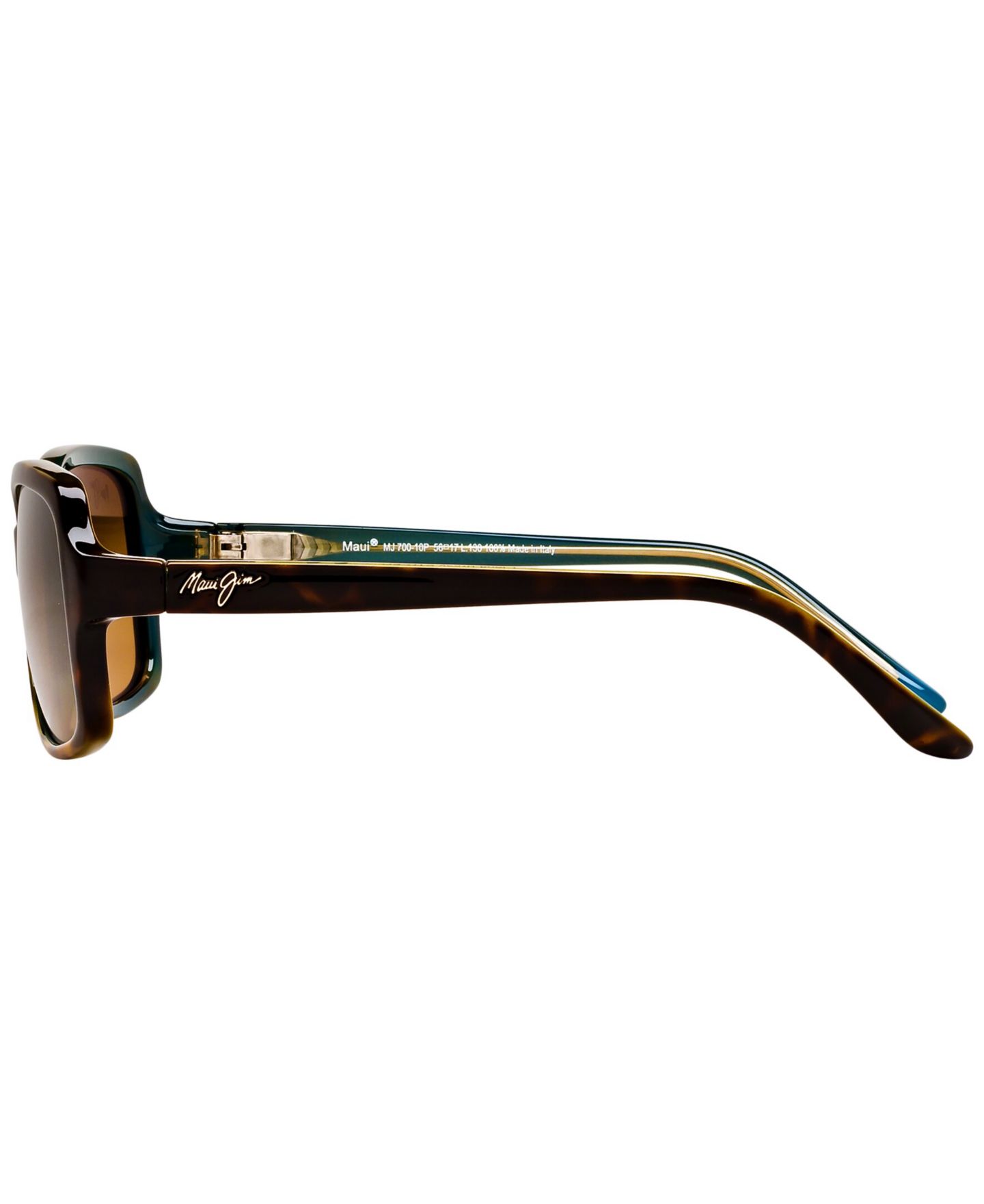 Женские солнцезащитные очки Maui Jim Polarized Cloud Break Sunglasses, 700, цвет: Коричневый черепаховый / Бронзовый градиентный — фото 3