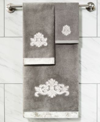 Turkish Cotton May Embellished 3-Pc. Bath Towel Set