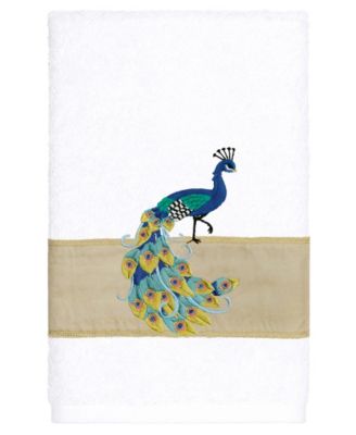 Turkish Cotton Penelope Embellished 2-Pc. Hand Towel Set