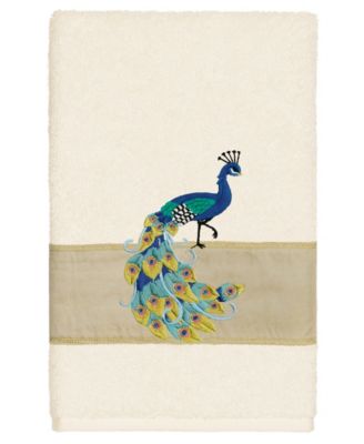 Turkish Cotton Penelope Embellished 2-Pc. Hand Towel Set