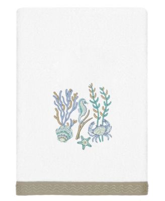 Turkish Cotton Aaron Embellished 3-Pc. Bath Towel Set