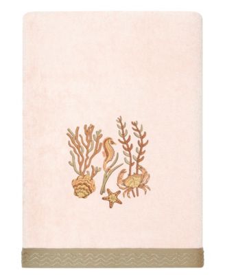 Turkish Cotton Aaron Embellished 3-Pc. Bath Towel Set