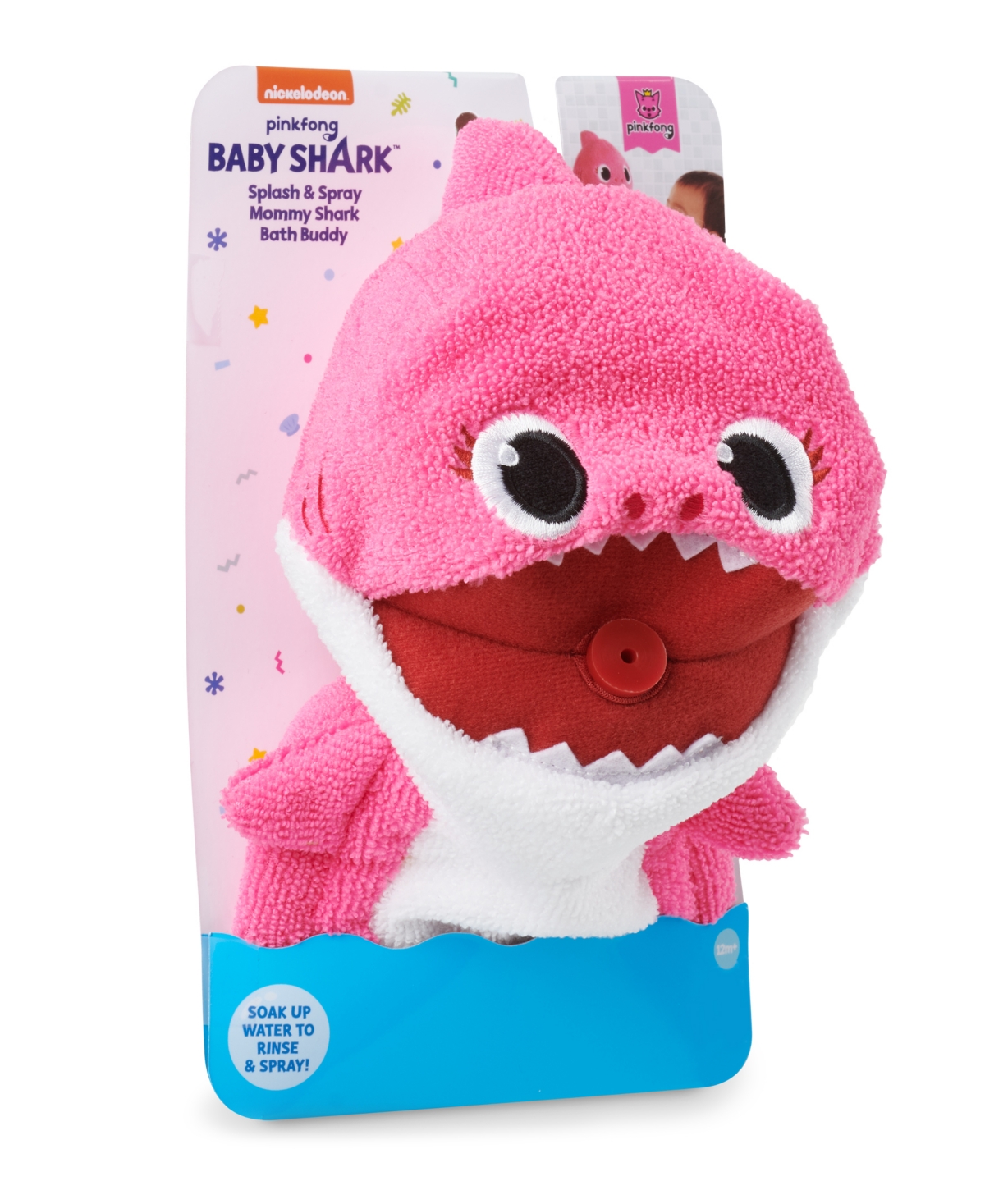 Shop Baby Shark Macy's Pinkfong  Official Splash And Spray Mommy Shark Bath Buddy By Wowwee In Multicolor