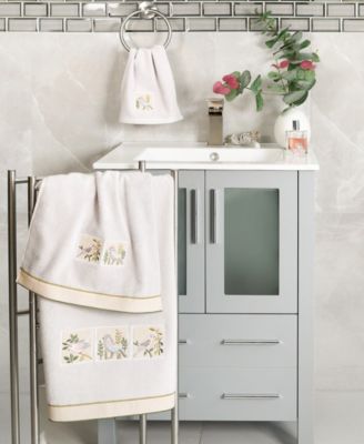 Turkish Cotton Belinda Embellished 2-Pc. Bath Towel Set