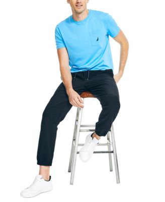 Men's Classic-Fit Solid Crew-Neck Pocket T-Shirt