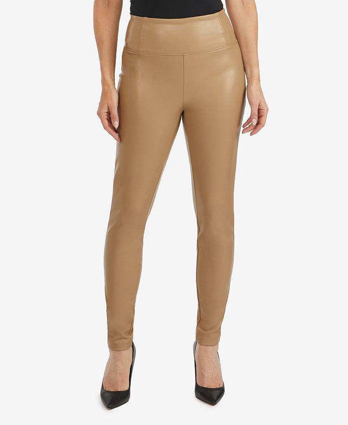 Laundry by Shelli Segal Women's Pull On Leather Pants Macy's