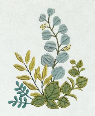 Turkish Cotton Botanica Embellished 3-Pc. Bath Towel Set