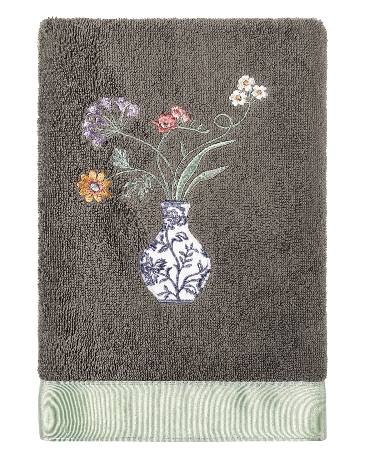 Linum Home Turkish Cotton Stella Embellished -Pc. Bath Towel Set