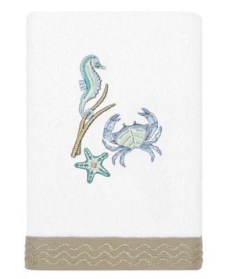 Turkish Cotton Aaron Embellished 4-Pc. Bath Towel Set