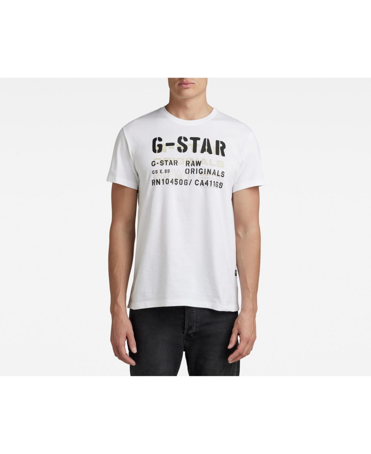 G-Star Raw Men's Stencil Originals R T T-shirt