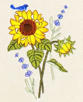 Turkish Cotton Girasol Embellished 4-Pc. Bath Towel Set