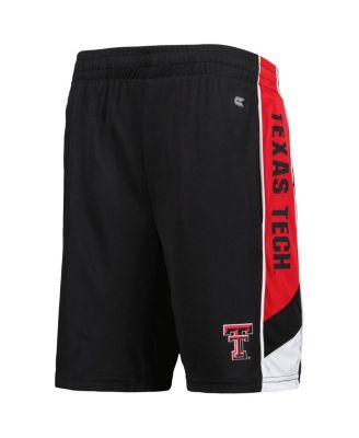 Colosseum Big Boys Black Texas Tech Red Raiders Pool Side Shorts