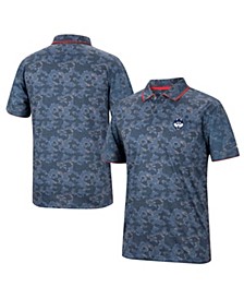 Men's Navy UConn Huskies Speedman Polo Shirt