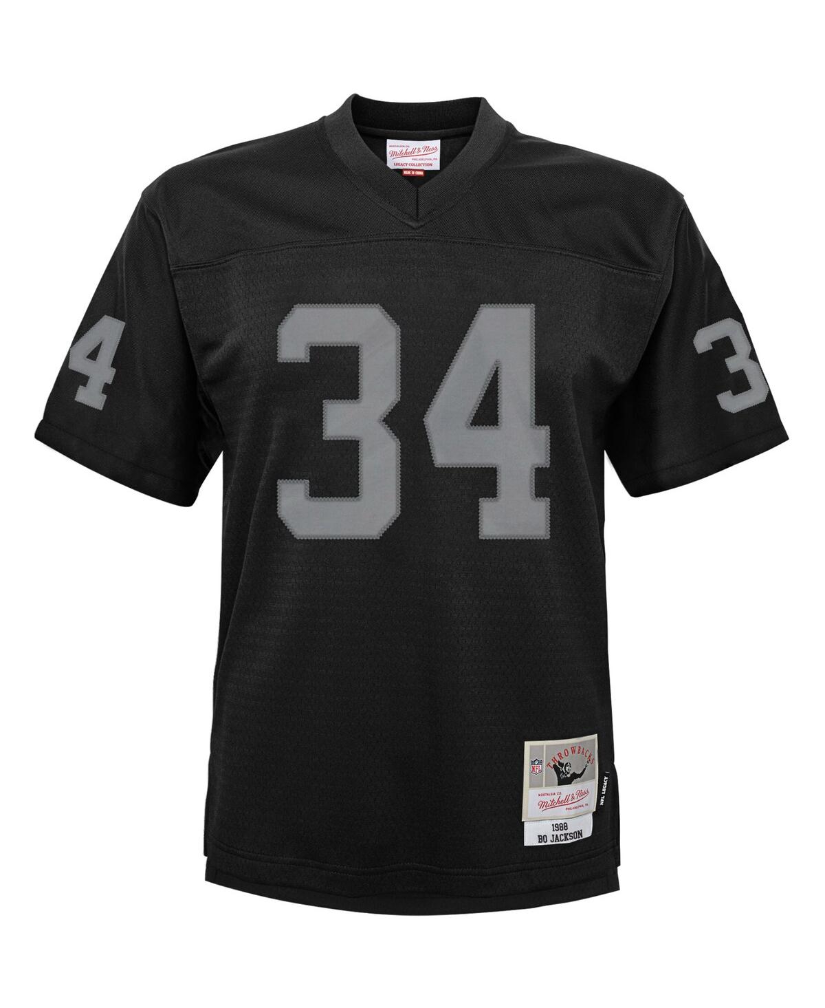 Infant Boys and Girls Mitchell & Ness Bo JacksonLas Vegas Raiders 1988 Retired Legacy Jersey - Black