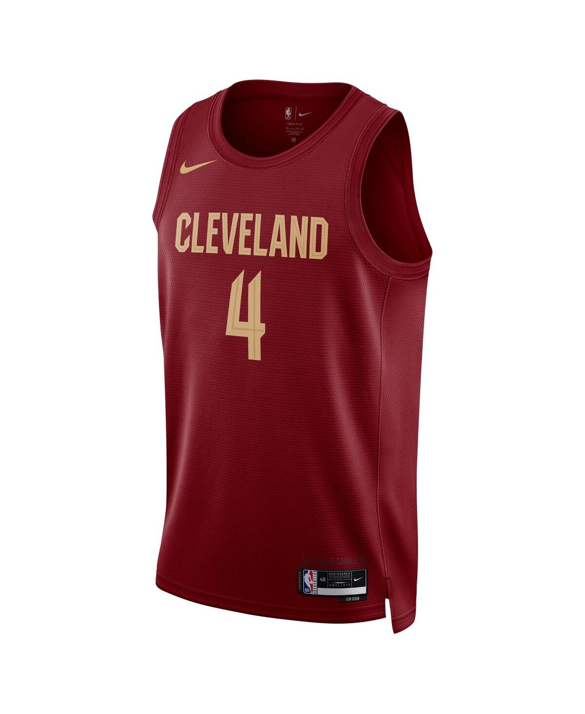 Men's Nike Evan MobleyCleveland Cavaliers Swingman Jersey - Icon Edition - Wine