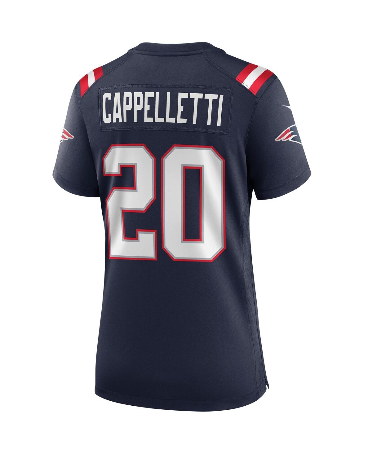 Women's Nike Gino CappellettiNew England Patriots Game Retired Player Jersey - Navy