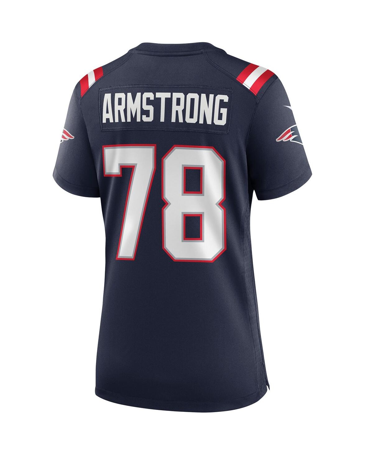 Women's Nike Bruce ArmstrongNew England Patriots Game Retired Player Jersey - Navy