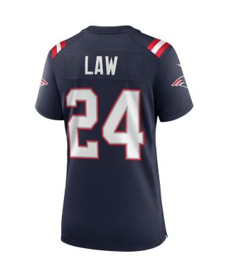 Women's Ty Law New England Patriots Game Retired Player Jersey