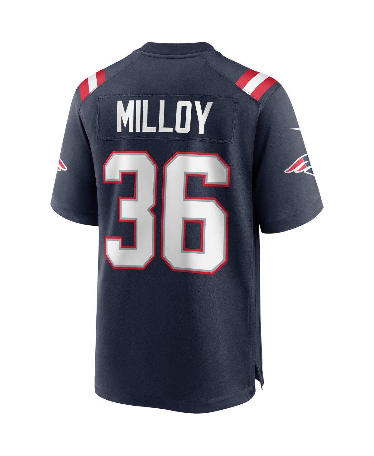 Men's Nike Lawyer MilloyNew England Patriots Game Retired Player Jersey - Navy