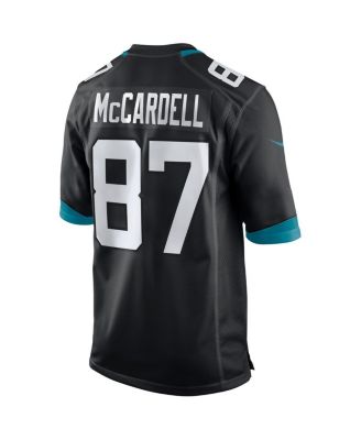 Men's Keenan McCardell Black Jacksonville Jaguars Game Retired Player Jersey