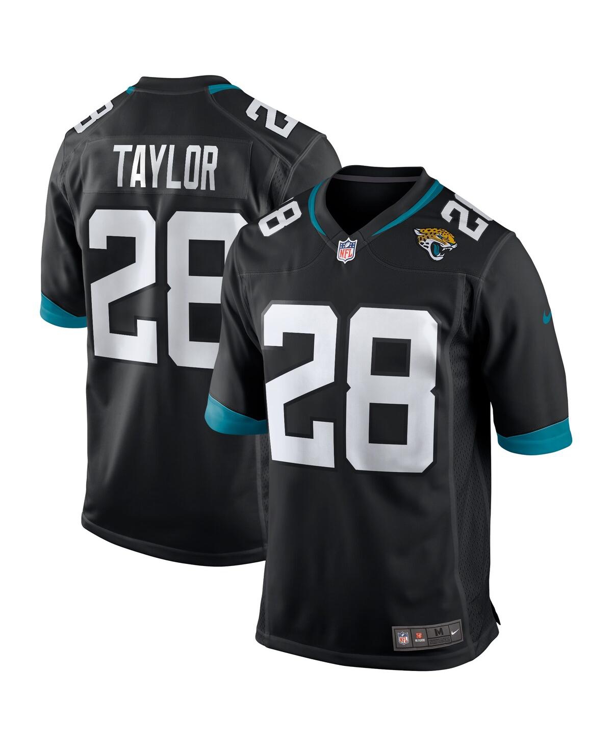 Men's Nike Fred TaylorJacksonville Jaguars Game Retired Player Jersey - Black