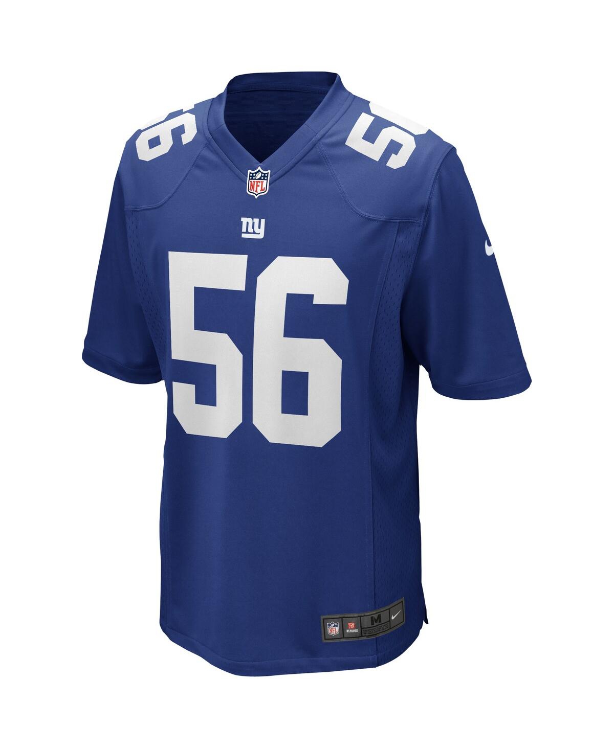 Men's Nike Lawrence TaylorNew York Giants Game Retired Player Jersey - Royal