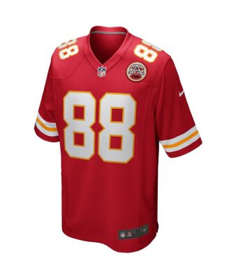 Men's Tony Gonzalez Red Kansas City Chiefs Game Retired Player Jersey