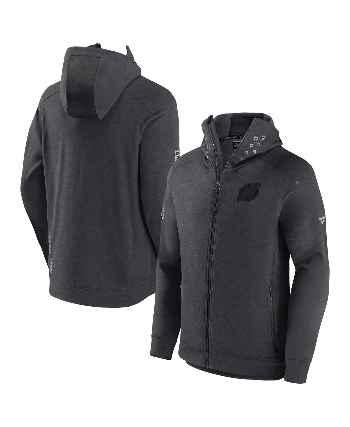 Fanatics Men s Branded Heather Charcoal New Jersey Devils