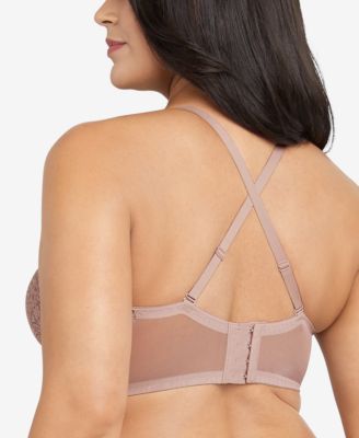 Pure Comfort Lace & Mesh Longline Wireless Bralette DM1188